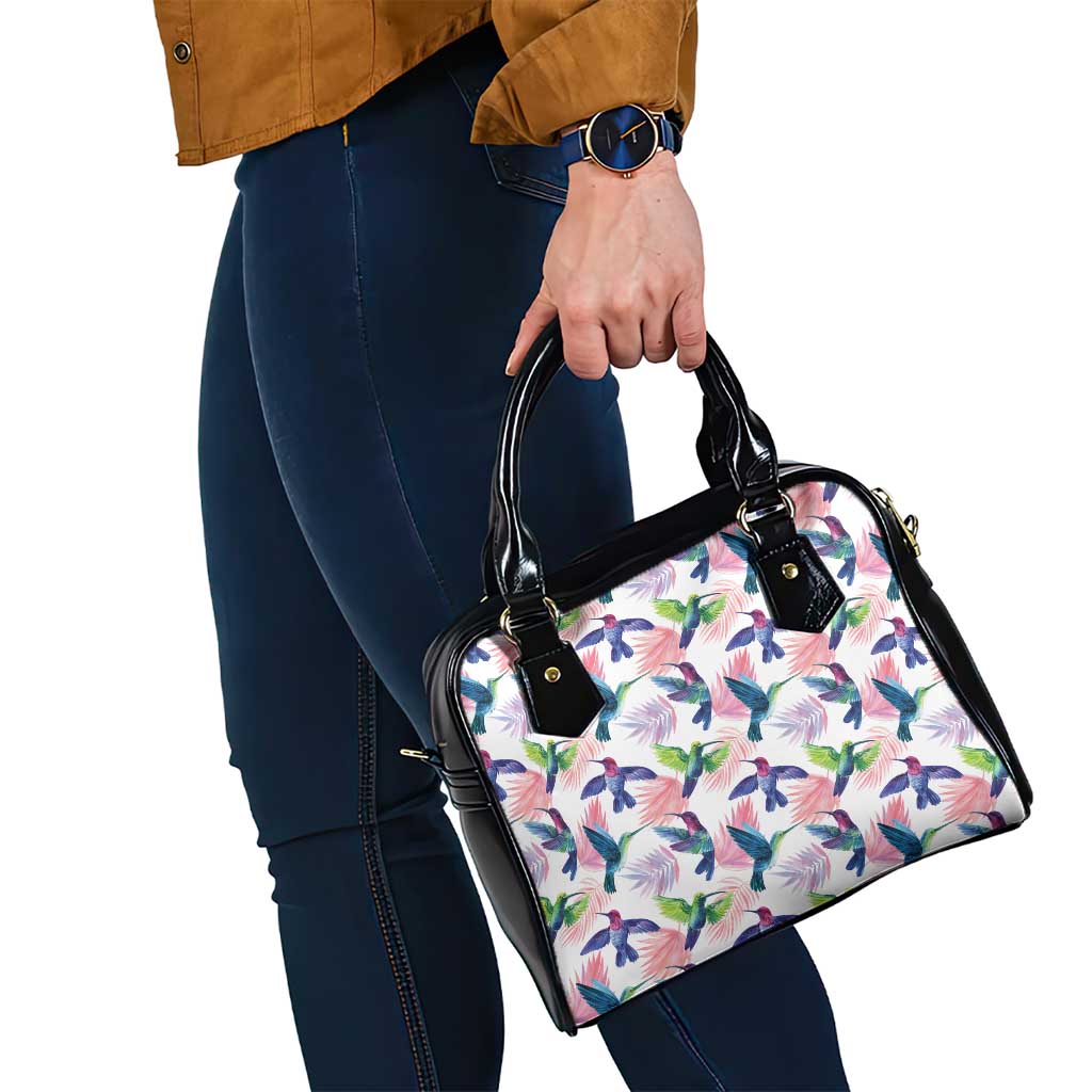 Hummingbirds Colorful Shoulder Handbag Unique Stylized - Wonder Print Shop