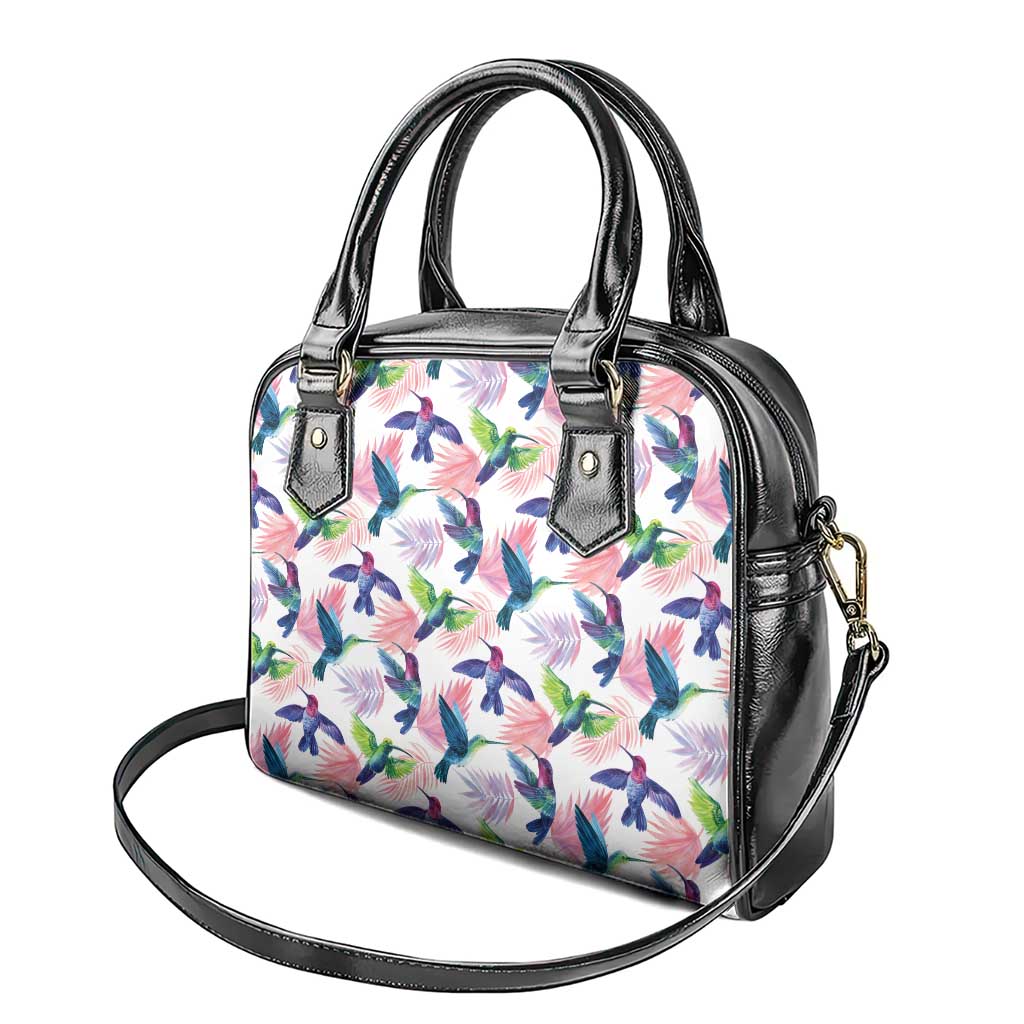 Hummingbirds Colorful Shoulder Handbag Unique Stylized - Wonder Print Shop