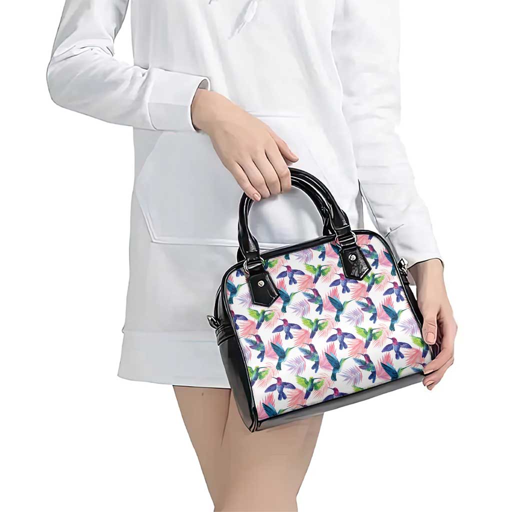 Hummingbirds Colorful Shoulder Handbag Unique Stylized - Wonder Print Shop