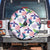 Hummingbirds Colorful Spare Tire Cover Unique Stylized - Wonder Print Shop