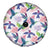 Hummingbirds Colorful Spare Tire Cover Unique Stylized - Wonder Print Shop