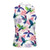 Hummingbirds Colorful Women Sleeveless Polo Shirt Unique Stylized - Wonder Print Shop