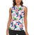 Hummingbirds Colorful Women Sleeveless Polo Shirt Unique Stylized - Wonder Print Shop