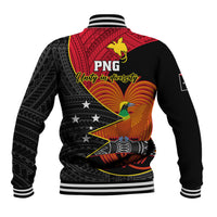 Papua New Guinea Independence Day Baseball Jacket Happy PNG 48th Anniversary - Wonder Print Shop