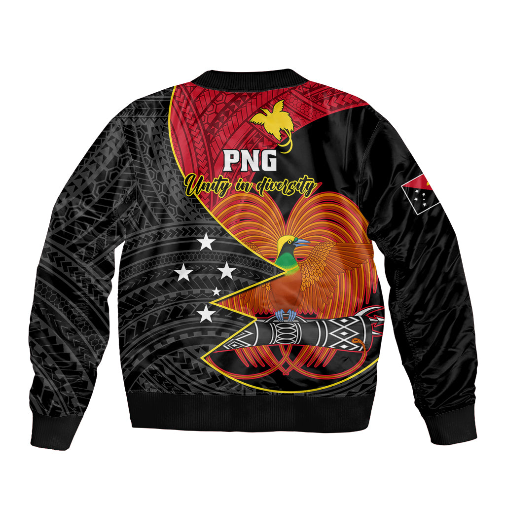 Papua New Guinea Independence Day Bomber Jacket Happy PNG 48th Anniversary - Wonder Print Shop