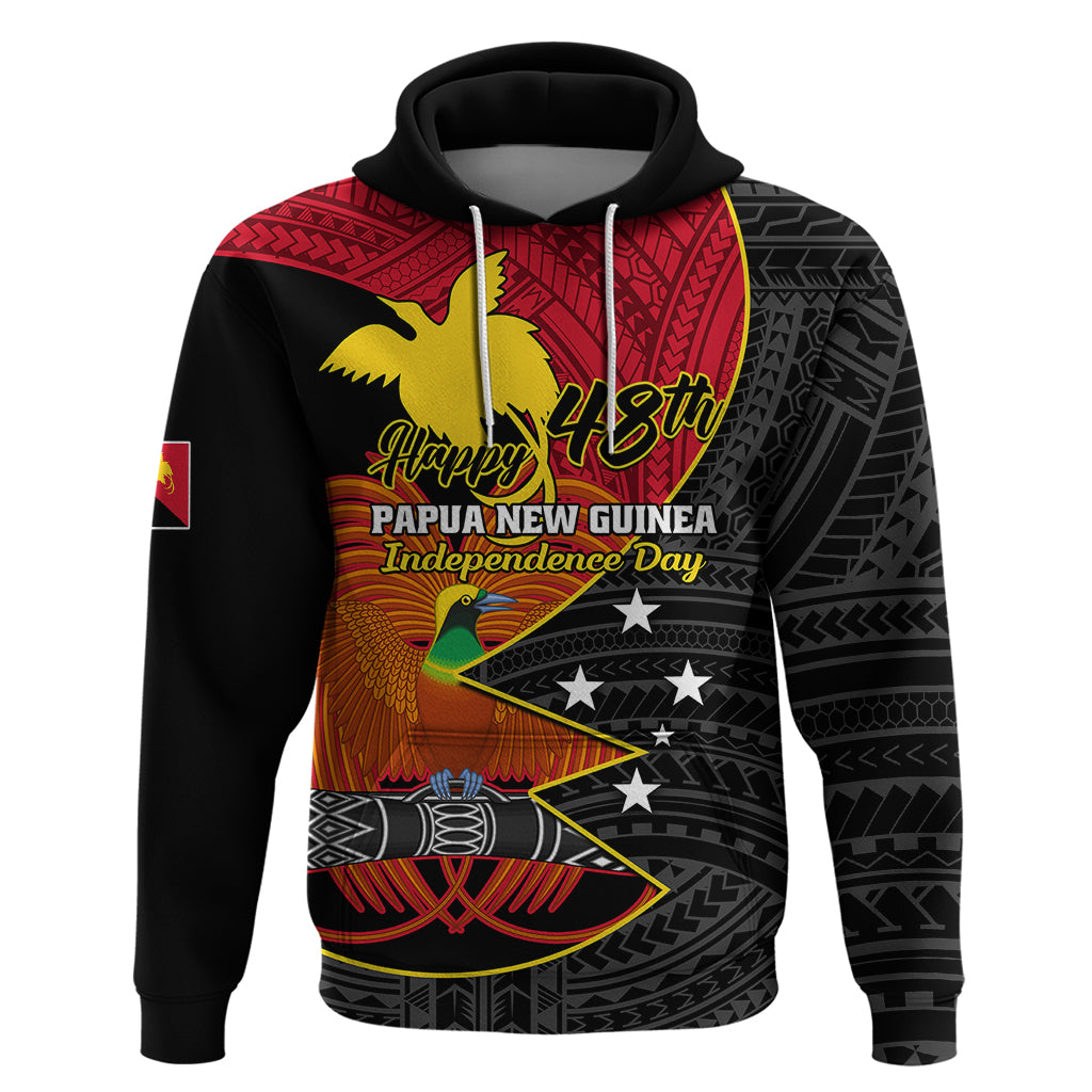 Papua New Guinea Independence Day Hoodie Happy PNG 48th Anniversary - Wonder Print Shop