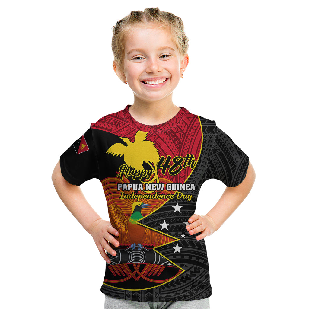 Papua New Guinea Independence Day Kid T Shirt Happy PNG 48th Anniversary - Wonder Print Shop