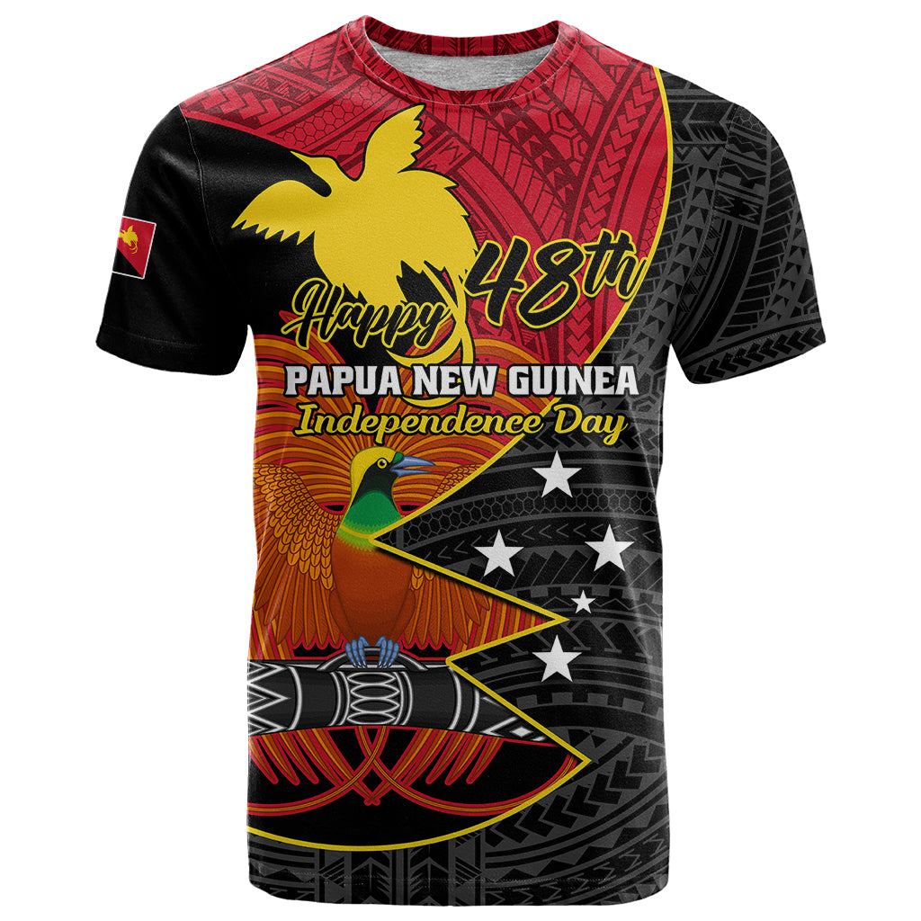 Papua New Guinea Independence Day T Shirt Happy PNG 48th Anniversary - Wonder Print Shop