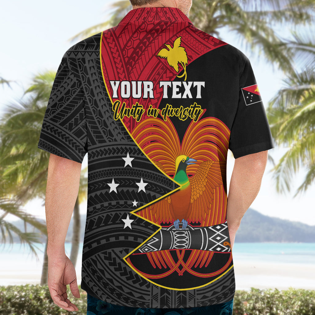 Personalised Papua New Guinea Independence Day Hawaiian Shirt Happy PNG 48th Anniversary - Wonder Print Shop