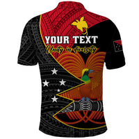Personalised Papua New Guinea Independence Day Polo Shirt Happy PNG 48th Anniversary - Wonder Print Shop