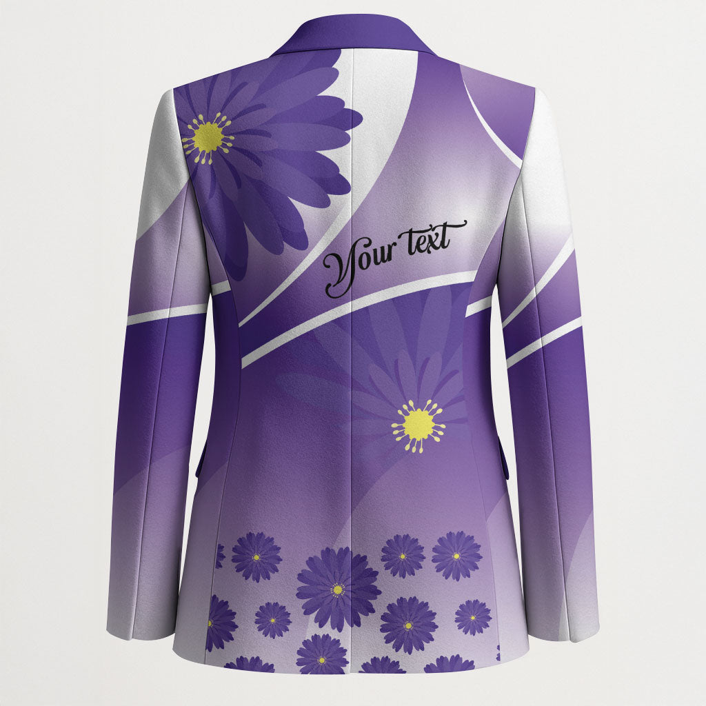 Personalised Saint Lucia La Magewit Blazer La Marguerite Flower
