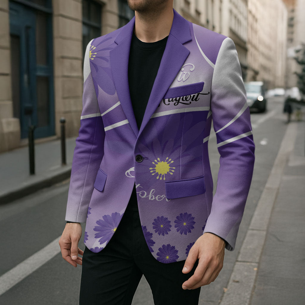 Personalised Saint Lucia La Magewit Blazer La Marguerite Flower