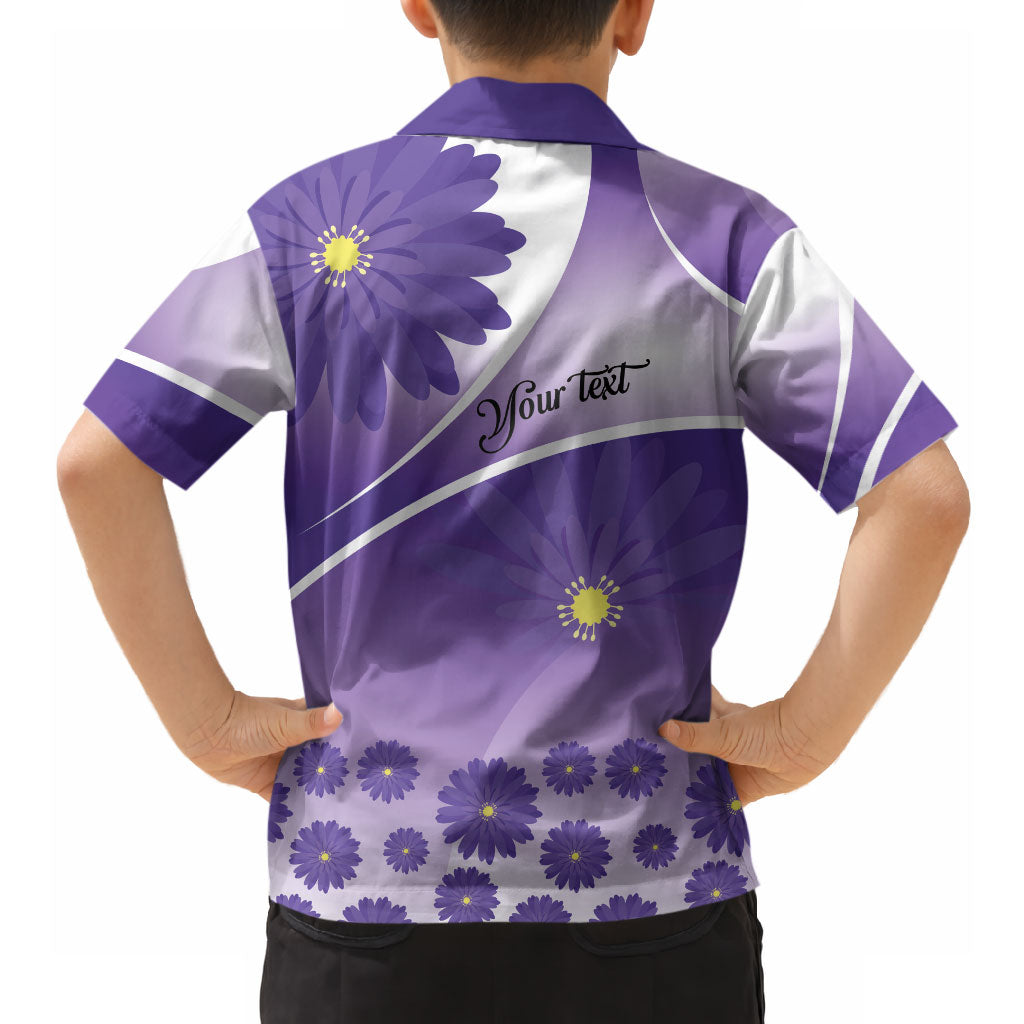 Personalised Saint Lucia La Magewit Hawaiian Shirt La Marguerite Flower