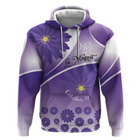 Personalised Saint Lucia La Magewit Hoodie La Marguerite Flower