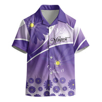 Personalised Saint Lucia La Magewit Kid Hawaiian Shirt La Marguerite Flower