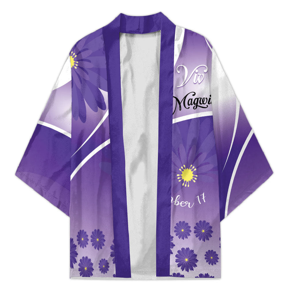 Personalised Saint Lucia La Magewit Kimono La Marguerite Flower