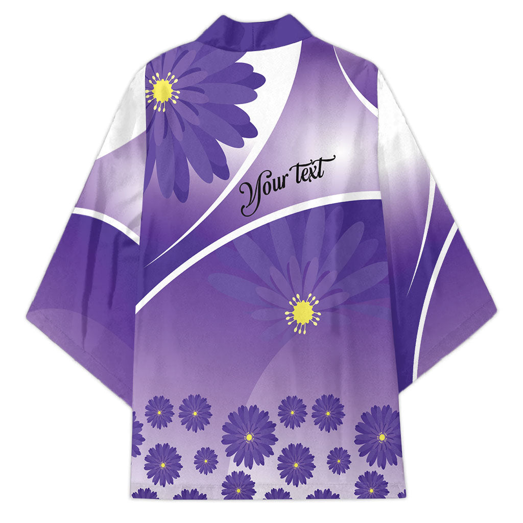 Personalised Saint Lucia La Magewit Kimono La Marguerite Flower