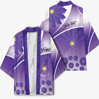 Personalised Saint Lucia La Magewit Kimono La Marguerite Flower
