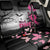 At Halloween We Think Pink Back Car Seat Cover Pink Ribbon Butterflies - Wonder Print Shop