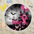 At Halloween We Think Pink Beach Blanket Pink Ribbon Butterflies - Wonder Print Shop