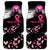 At Halloween We Think Pink Car Mats Pink Ribbon Butterflies - Wonder Print Shop
