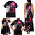 Personalized At Halloween We Think Pink Family Matching Tank Maxi Dress and Hawaiian Shirt Pink Ribbon Butterflies - Wonder Print Shop