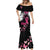 Personalized At Halloween We Think Pink Mermaid Dress Pink Ribbon Butterflies - Wonder Print Shop