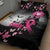 At Halloween We Think Pink Quilt Bed Set Pink Ribbon Butterflies - Wonder Print Shop
