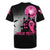 Personalized At Halloween We Think Pink Rugby Jersey Pink Ribbon Butterflies - Wonder Print Shop
