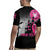 Personalized At Halloween We Think Pink Rugby Jersey Pink Ribbon Butterflies - Wonder Print Shop