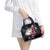 At Halloween We Think Pink Shoulder Handbag Pink Ribbon Butterflies