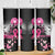 Personalized At Halloween We Think Pink Skinny Tumbler Pink Ribbon Butterflies - Wonder Print Shop