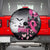 At Halloween We Think Pink Spare Tire Cover Pink Ribbon Butterflies - Wonder Print Shop