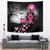 At Halloween We Think Pink Tapestry Pink Ribbon Butterflies - Wonder Print Shop