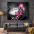 At Halloween We Think Pink Tapestry Pink Ribbon Butterflies - Wonder Print Shop
