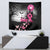 At Halloween We Think Pink Tapestry Pink Ribbon Butterflies - Wonder Print Shop
