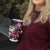 Personalized At Halloween We Think Pink Tumbler Cup Pink Ribbon Butterflies - Wonder Print Shop