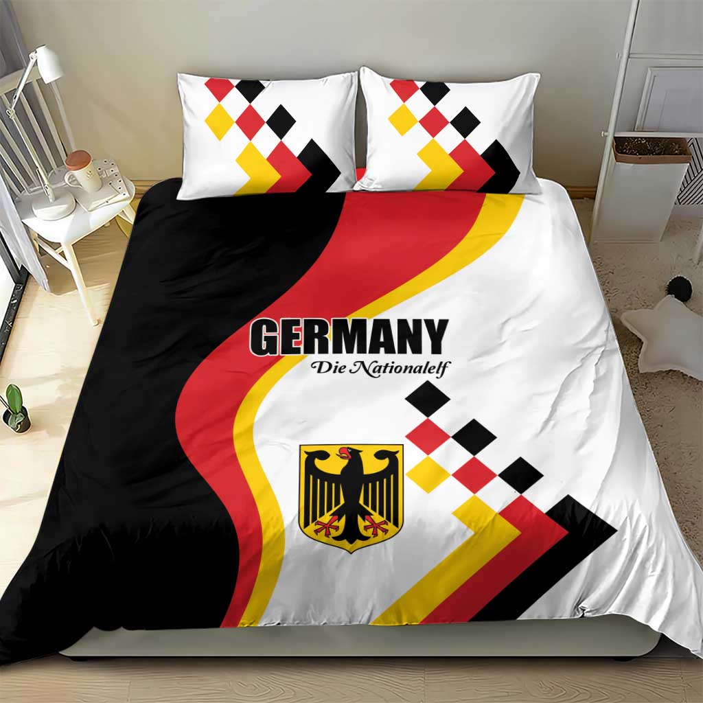 Germany Football Bedding Set Auf gehts Deutschland Girls - Wonder Print Shop