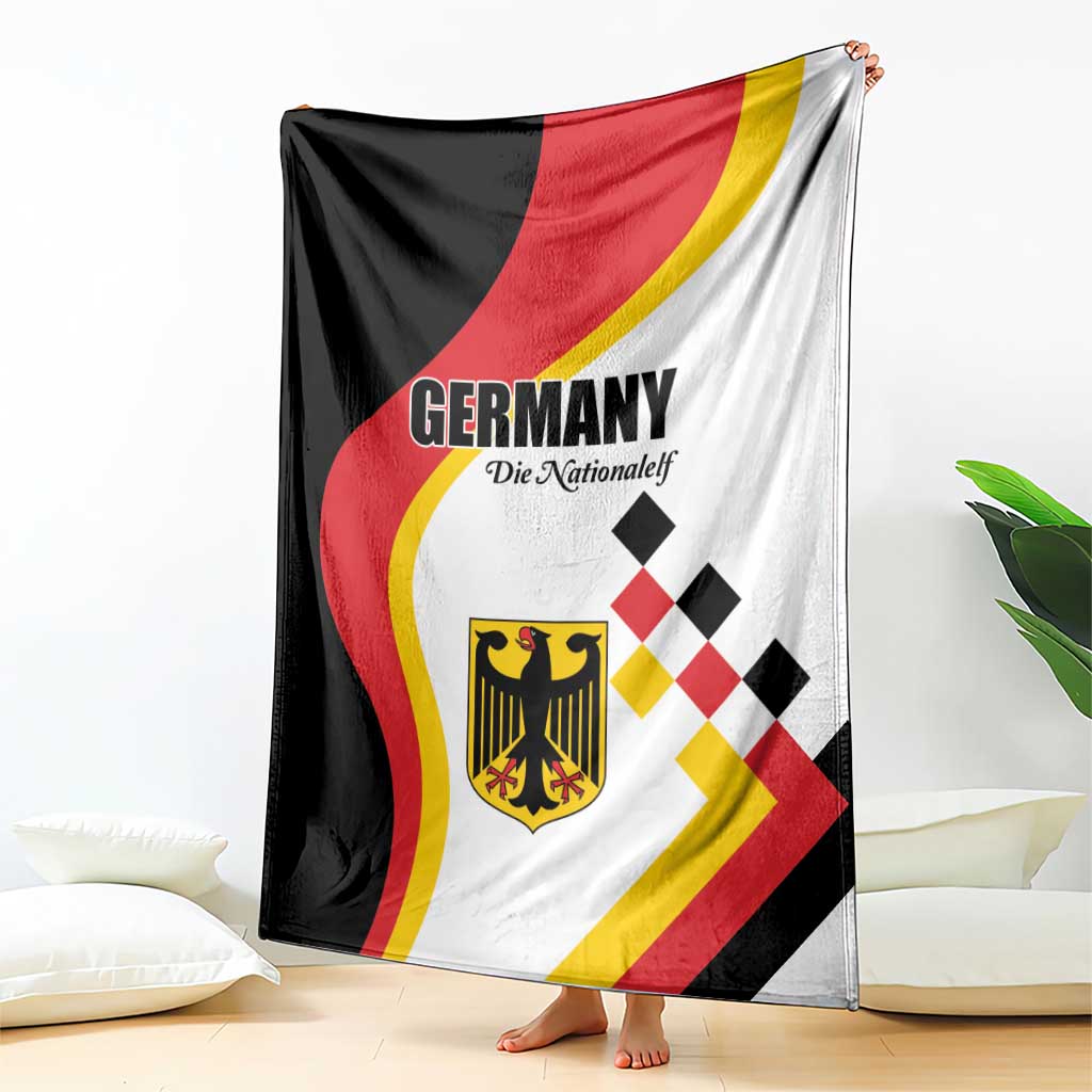 Germany Football Blanket Auf gehts Deutschland Girls