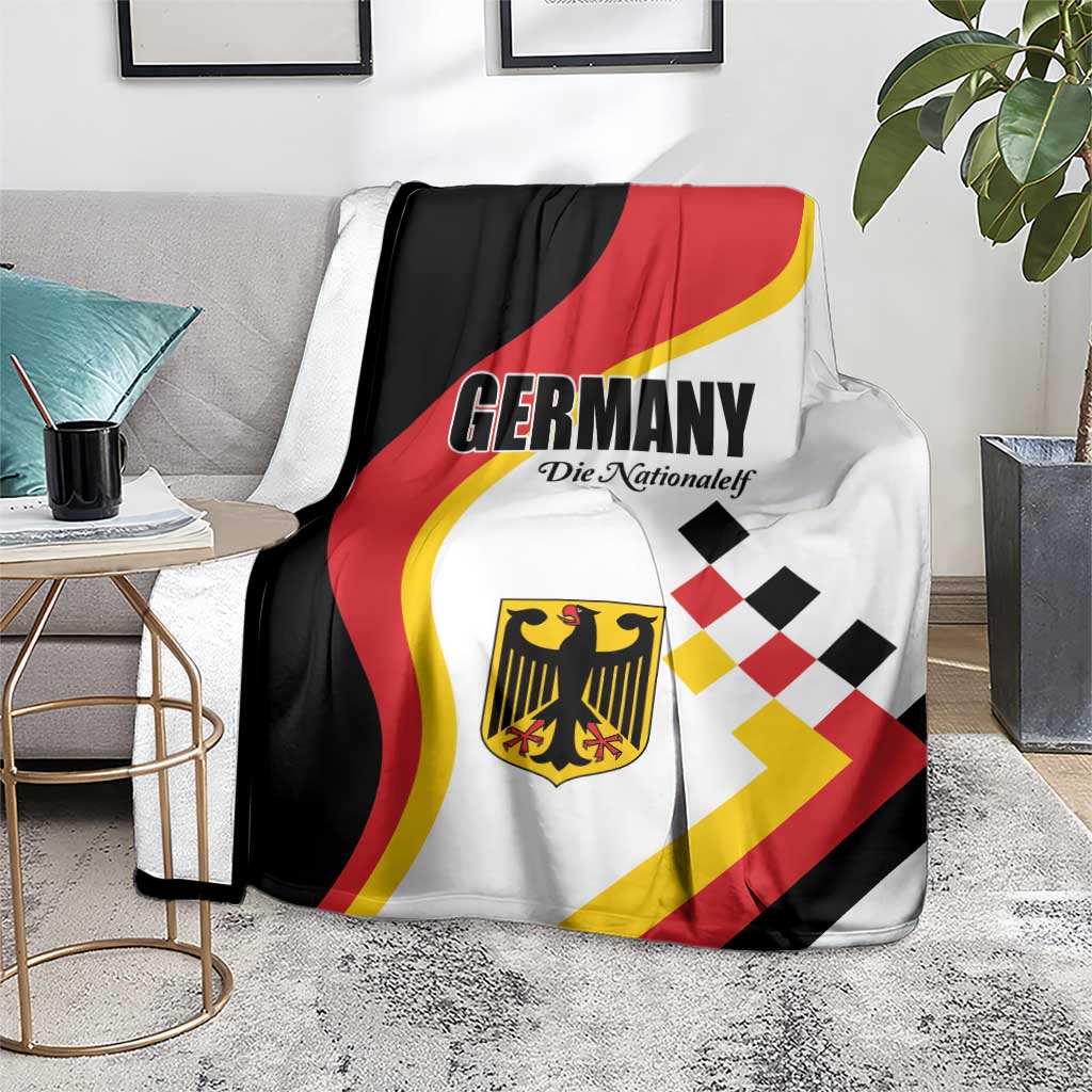 Germany Football Blanket Auf gehts Deutschland Girls