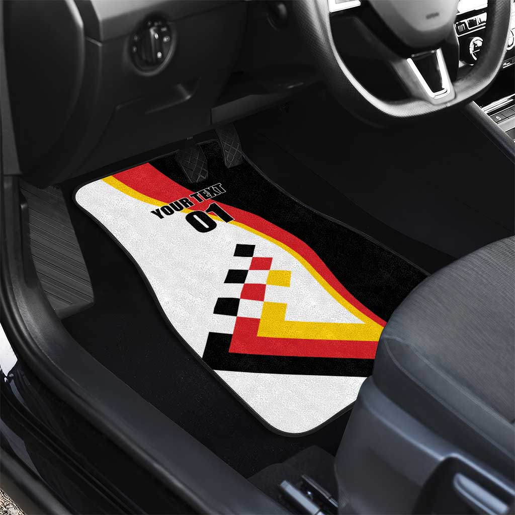 Germany Football Car Mats Auf gehts Deutschland Girls - Wonder Print Shop