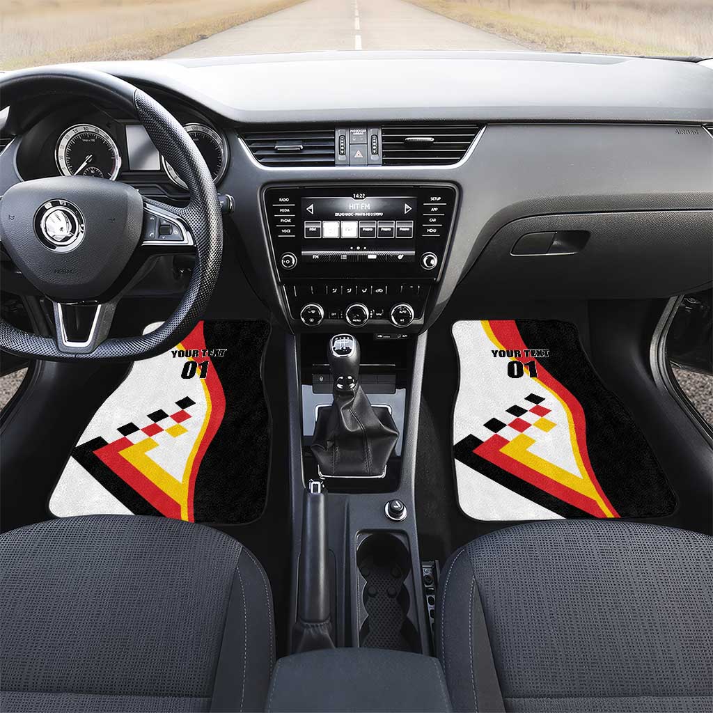 Germany Football Car Mats Auf gehts Deutschland Girls - Wonder Print Shop