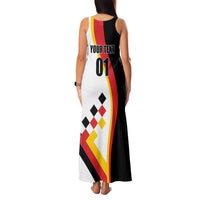 Custom Germany Football Family Matching Tank Maxi Dress and Hawaiian Shirt Auf gehts Deutschland Girls - Wonder Print Shop