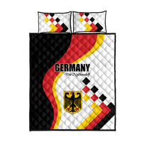 Germany Football Quilt Bed Set Auf gehts Deutschland Girls - Wonder Print Shop