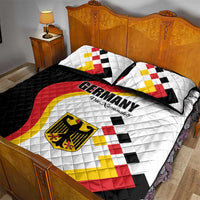 Germany Football Quilt Bed Set Auf gehts Deutschland Girls - Wonder Print Shop