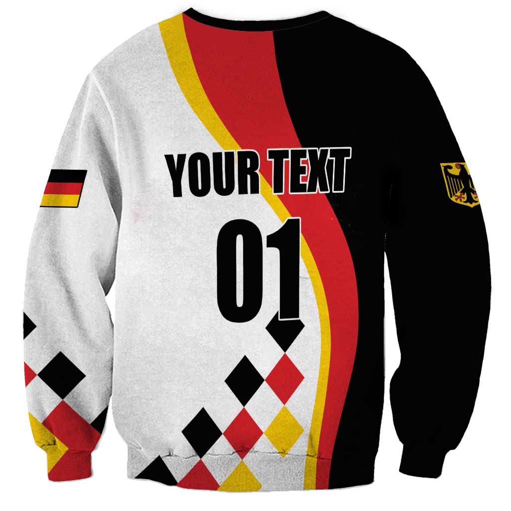 Custom Germany Football Sweatshirt Auf gehts Deutschland Girls - Wonder Print Shop