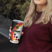 Custom Germany Football Tumbler Cup Auf gehts Deutschland Girls - Wonder Print Shop