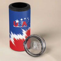 Custom USA Soccer 4 in 1 Can Cooler Tumbler Always Possible Todo Es Posible - Wonder Print Shop