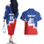 Custom USA Soccer Couples Matching Off The Shoulder Long Sleeve Dress and Hawaiian Shirt Always Possible Todo Es Posible - Wonder Print Shop