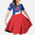 Custom USA Soccer Family Matching Off Shoulder Maxi Dress and Hawaiian Shirt Always Possible Todo Es Posible - Wonder Print Shop